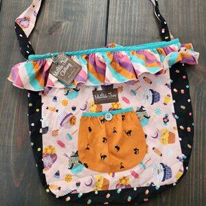 Share NWT Matilda Jane No Tricks Halloween Treat Bag Tote Girls Wonderment Boho